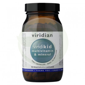 Viridikid Multivit y Minerales Mini 90 Cápsulas Viridian