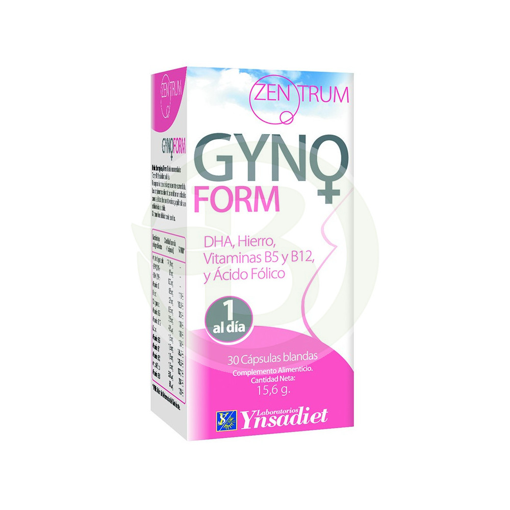 Zentrum Gyno Form 30 Cápsulas Ynsadiet