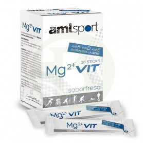 Proteina Leche con Vitamina C Amlsport 20 Sticks Ana Maria Lajusticia