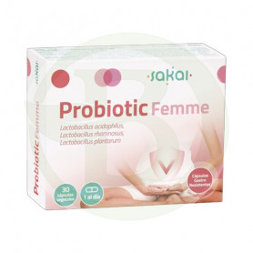 Probiotic Femme 30 Cápsulas 30 Sakai