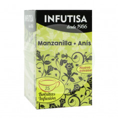 Manzanilla con Anís 25 Filtros Infutisa