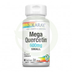 Small Mega Quercitin 600Mg. 30 Cápsulas Vegetales Solaray