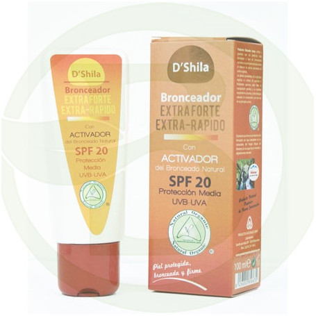 Protector Solar Extraforte 20 Shila 100Ml.