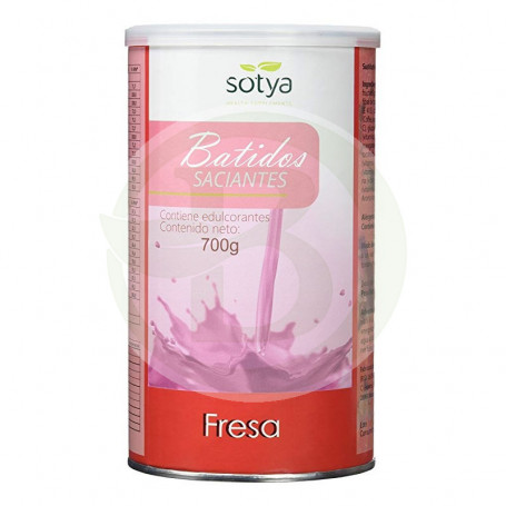 Batido Saciante Polvo Sabor Fresa 700Gr. Sotya