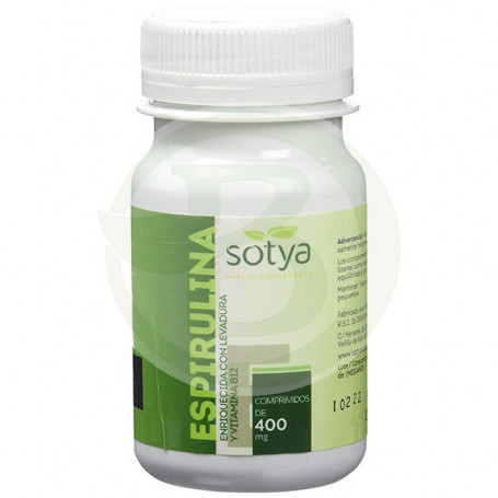 Espirulina 100 Comprimidos 400Mg. Sotya