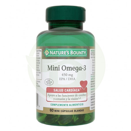 Mini Omega 3 450Mg. Epa/Dha 60 Capsulas Natures Bounty