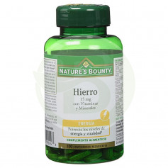 Hierro Gentle Complex con Vitaminas C y B12 100 Comprimidos Natures Bounty