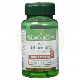 L-Carnitina 500Mg. 30 Comprimidos Natures Bounty