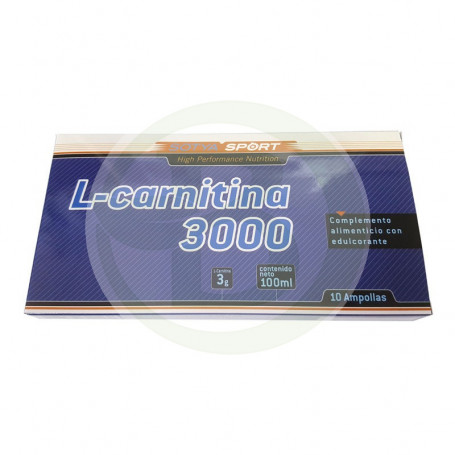 L-Carnitina 3000Mg. 10 Ampollas Sotya