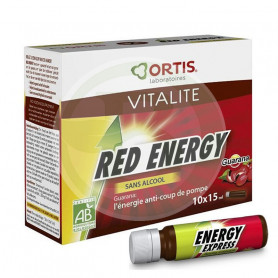 Energy Express Guaraná Bio 10X15Ml. Ortis