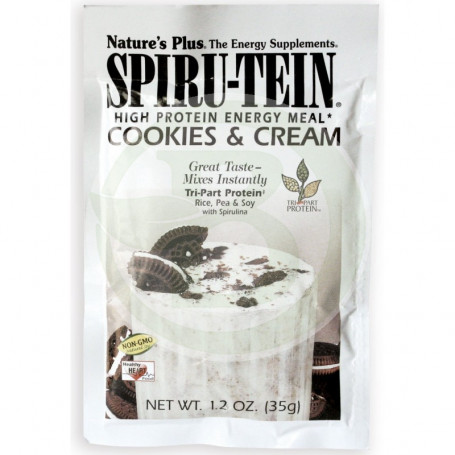 Spiru-Tein Cookies & Cream 35Gr. Natures Plus