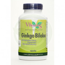 Ginkgo Biloba 60 Cápsulas 596Mg. Vbyotics