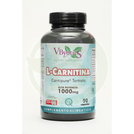L-Carnitina 1.000Mg. 50 Cápsulas Vbyotics