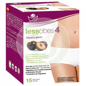 Lessobes 4 Vientre Plano 15 Monodosis Herbetom