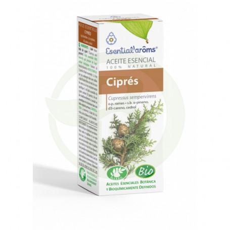 Aceite Esencial Ciprés Bio 10Ml. Esential Aroms