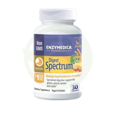 Digest Spectrum 30 Cápsulas Enzymedica