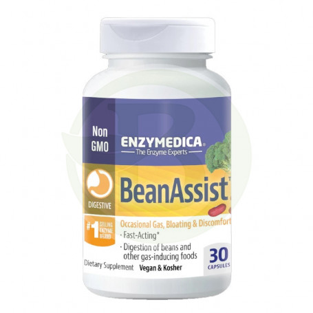 Beanassist 30 Cápsulas Enzymedica