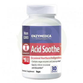 Acid Soothe 30 Cápsulas Enzymedica