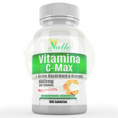 Vitamina C y Acerola 100 Tabletas El Valle