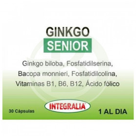 Ginkgo Senior 30 Cápsulas Integralia