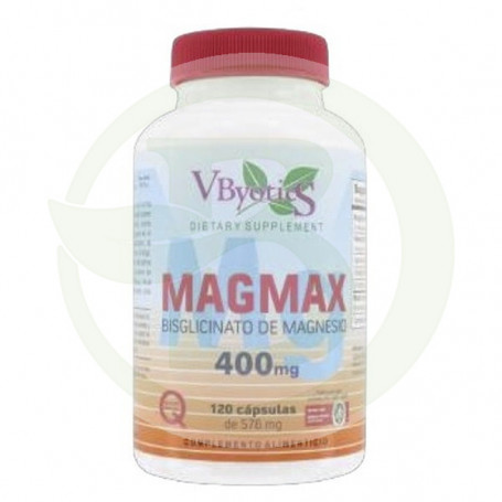 Magmax-Bisglicinato De Magnesio 120 Cápsulas Vbyotics