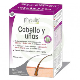 Cabello y Uñas 45 Comprimidos Physalis