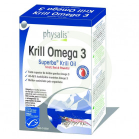 Krill Omega 3 30 Cápsulas Physalis