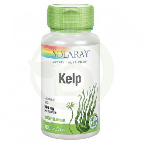 Kelp 550Mg. 100 Cápsulas Vegetales Solaray