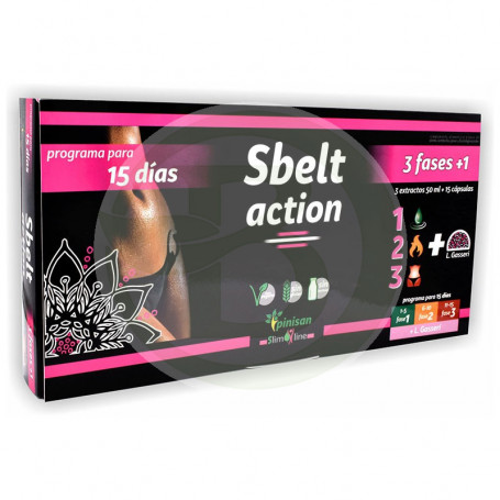 Sbelt Action 15 Cápsulas De 465Mg. Pinisan