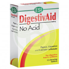 Digestivaid No Acid 12 Tabletas ESI - Trepat Diet