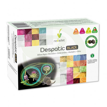 Despatic Black 20 Viales De 10Ml. Novadiet