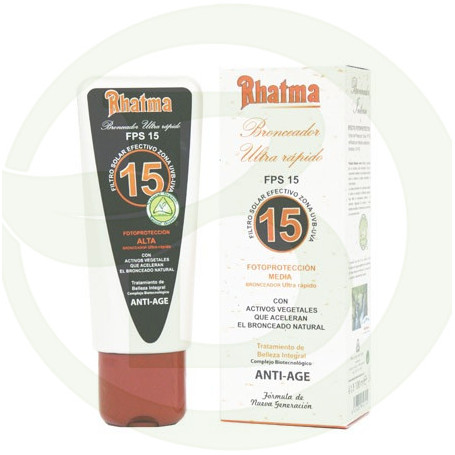 Bronceador Ultrarapido F-15 100Ml Rhatma