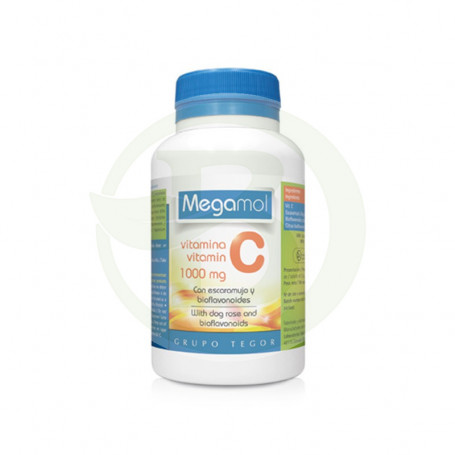 Vitamina C Megamol 100 Cápsulas Tegor