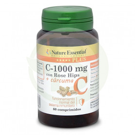 Vitamina C 1.000Mg. + Cúrcuma 60 Comprimidos Nature Essential