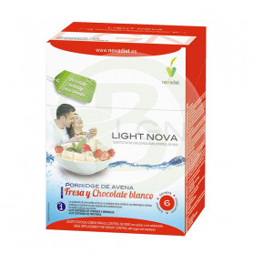 Light Nova Porridge Fresa 6 Sobres Nova Diet