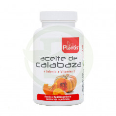 Aceite De Calabaza con Selenio 180 Cápsulas Plantis