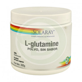L-Glutamine Polvo 300Gr. Sabor Neutro Solaray
