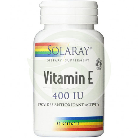 Vitamina E 50 Cápsulas Solaray