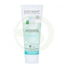 Dentífrico Crema Balnqueadora Ac. Hial & Menta Bio 75Ml. Logona