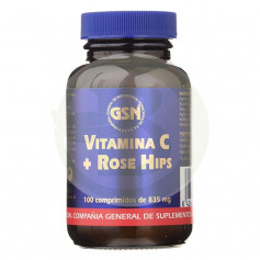 Vitamina C con Rose Hips 100 Comprimidos G.S.N.