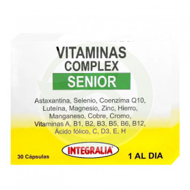 Vitaminas Complex Senior 30 Cápsulas Integralia