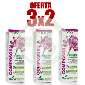 Pack 3x2 Composor 29 Stop Time Complex 50Ml. Soria Natural