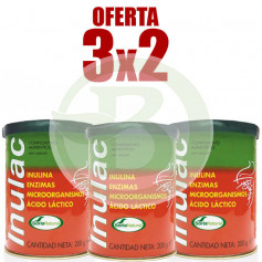 Pack 3x2 Inulac 200Gr. Soria Natural