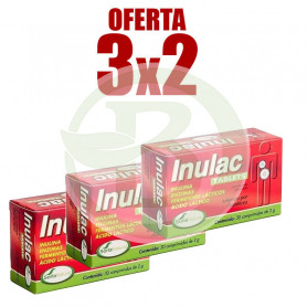 Pack 3x2 Inulac 30 Tabletas Soria Natural