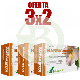 Pack 3x2 Harpagofito 60 Comprimidos Soria Natural