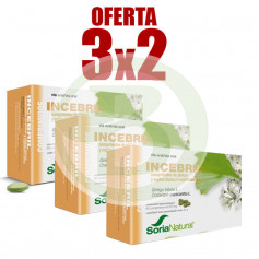 Pack 3x2 Incebril 60 Comprimidos Soria Natural