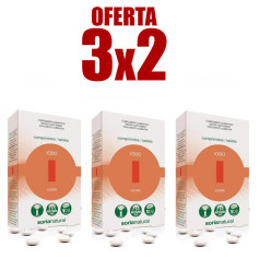 Pack 3x2 Iodo Retard 48 Comprimidos Soria Natural