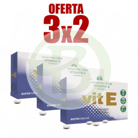 Pack 3x2 Vitamina E Retard 48 Comprimidos Soria Natural