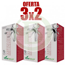 Pack 3x2 Metalopes 120 Comprimidos Soria Natural