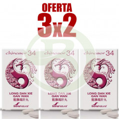 Pack 3x2 Chinasor 34 Soria Natural